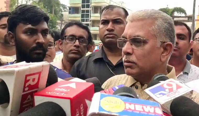 Dilip Ghosh on his remarks against Mamata: 'Just questioned her political statements' - Vimarsana News